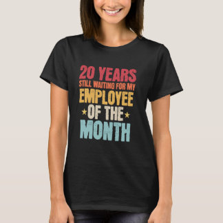 Camiseta 20 Anos De Trabalho Empregado - 20 Anos De Trabalh