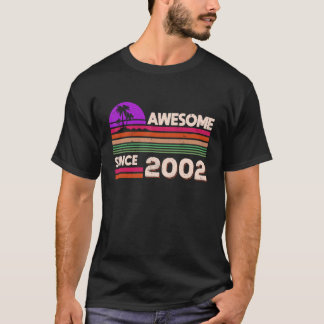 Camiseta 20 Birthday Boys Admirável Desde 2002