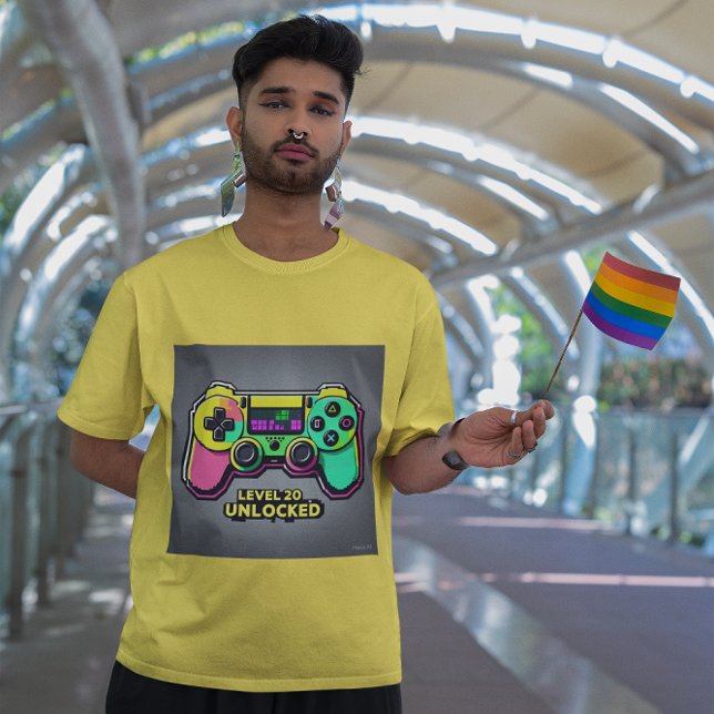 Camiseta 20 Birthday Tee For Men (Criador carregado)