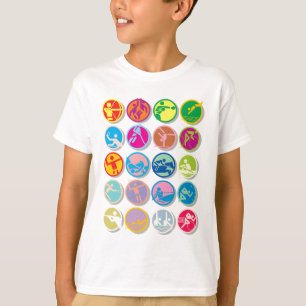 Camiseta 20 botões desportivos legal