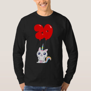 Camiseta 20 de Aniversário de Crianças de Casal de Gato Bon