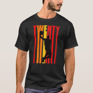 Camiseta 20 de basquetebol feminino Aniversário Pai de Meni