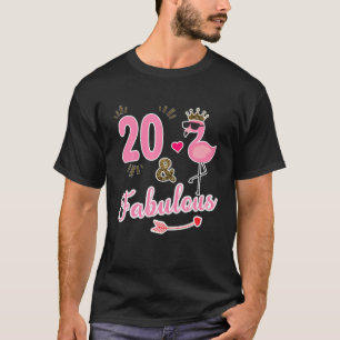 Camiseta 20 E Fabuloso - Presente De 20 Anos - Nascimento 2