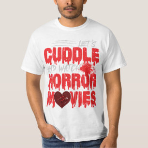 Camiseta 20.Filme Horror Deixa-Se Amarrar E Ver Filme Horro