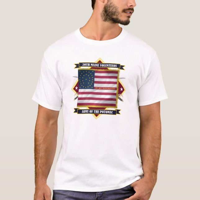 Camiseta 20 Maine Volunteers (Frente)