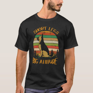 Camiseta 20 Pernas Curtas Grande Atitude Cachorro Alemão Fo