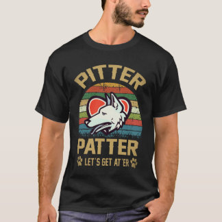 Camiseta 20 Pitter Patter Vamos Nessa Pastor Alemão