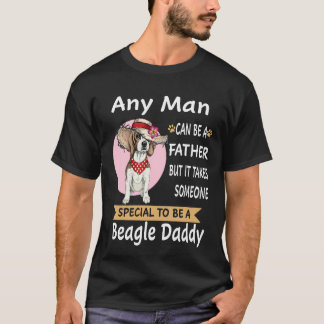 Camiseta 20 Qualquer Homem Beagle Pai