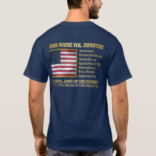 Camiseta 20o Infantaria voluntária de Maine (BH)