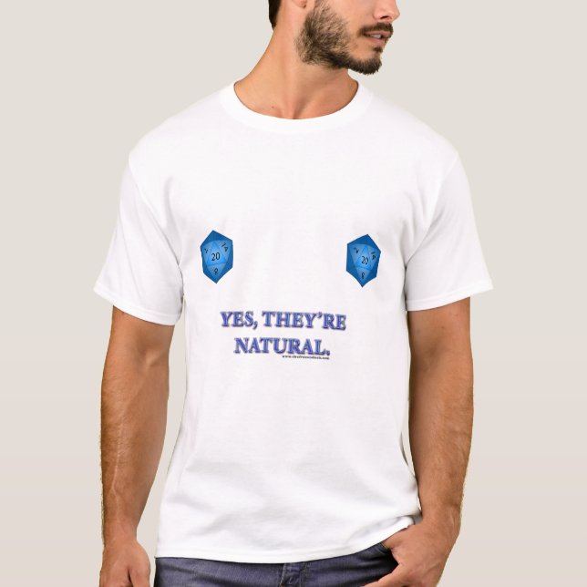Camiseta 20s natural (Frente)