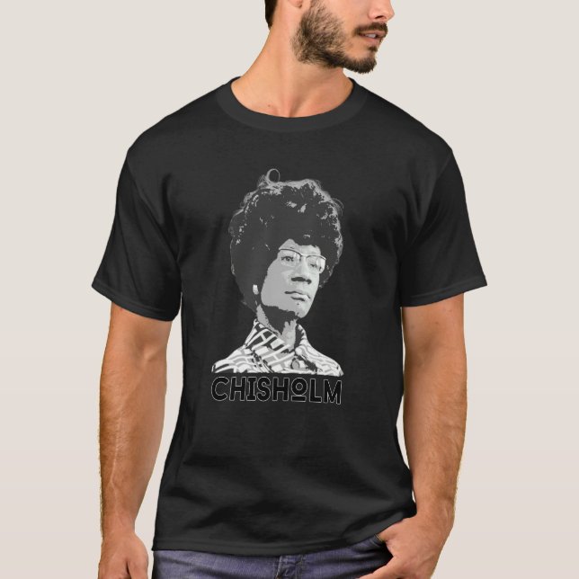 Camiseta 20th Century Politician Heroine Chisholm (Frente)