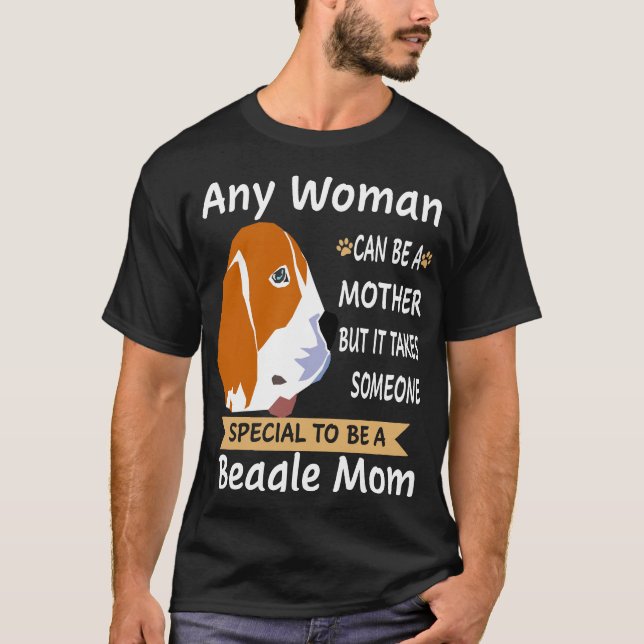 Camiseta 213 Especial Para Ser Uma Mãe Beagle (Frente)