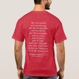 Camiseta 21:8 da revelação