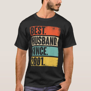 Camiseta 21 Aniversário De Casamento Para O Seu Melhor Mari