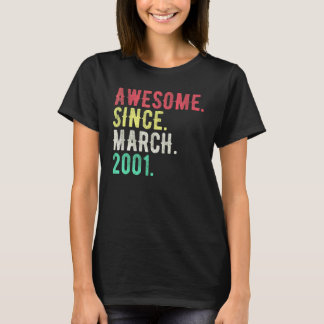 Camiseta 21 Anos de Idade Março 2001