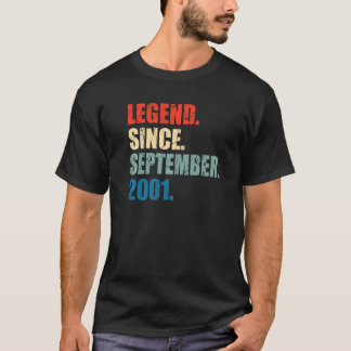 Camiseta 21 Anos De Legenda Desde Setembro De 2001 21rua Na