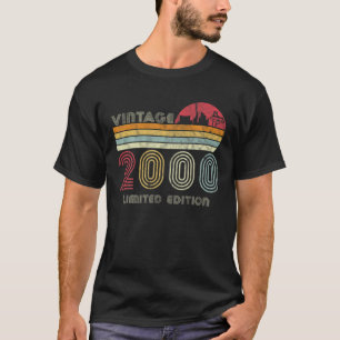 Camiseta 21 anos Presentes Vintage 2000 Las Vegas City 21 R