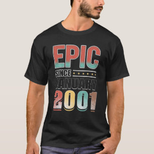 Camiseta 21 Bday Decoration aniversário de 21 anos Epic Des