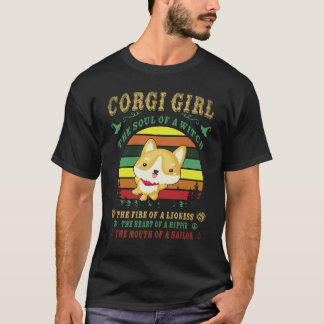 Camiseta 21 Corgi A Alma De Uma Bruxa Corgi