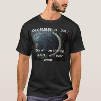 CAMISETA 21 DE DEZEMBRO DE 2012