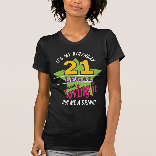 Camiseta 21 Legal e Adorando (Frente)