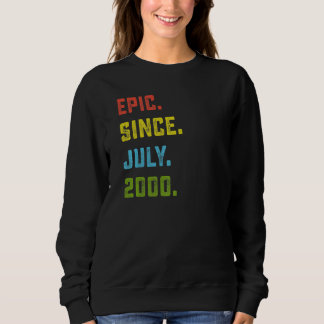 Camiseta 22º aniversário da Epic desde julho de 2000 22 ano