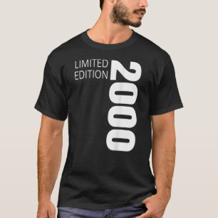 Camiseta 22º Aniversário Damas 22 Anos 2000