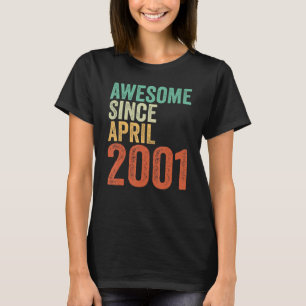 Camiseta 22º Aniversário Garotas Garotas Dão Um Presente In