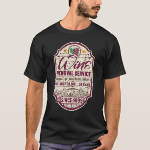 Camiseta 22º Aniversário I Serviço de Remoção do Vinho