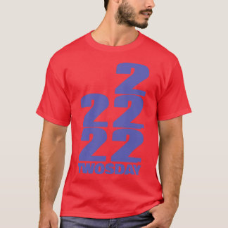 Camiseta 22222 Twosday em Tipografia Muito Peri