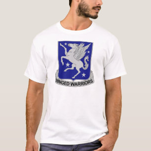 Camiseta 228th Regimento da aviação - guerreiros voados