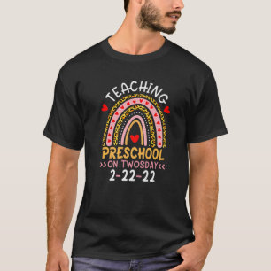 Camiseta 22/2/2022 Ensino Da Pré-Escola No Professor Va.
