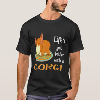 Camiseta 22 A Vida é Só Melhor Com Um Corgi