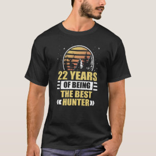 Camiseta 22 anos 22.o aniversário 2