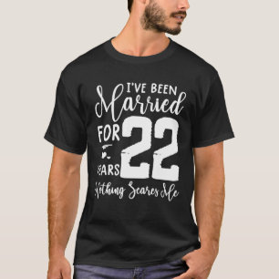 Camiseta 22 Anos De Casamento Com O Funny Casal 22º Anivers