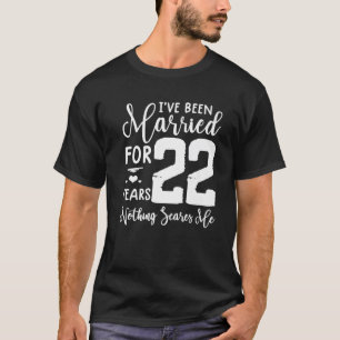 Camiseta 22 Anos De Casamento Com O Funny Casal 22º Anivers
