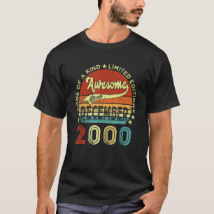 Camiseta 22 Anos De Idade Incrível Desde Dezembro De 2000 2