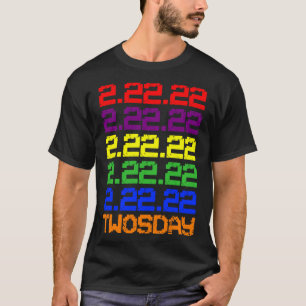 Camiseta 22 de fevereiro de 2022 2222 Retro Vintage TW