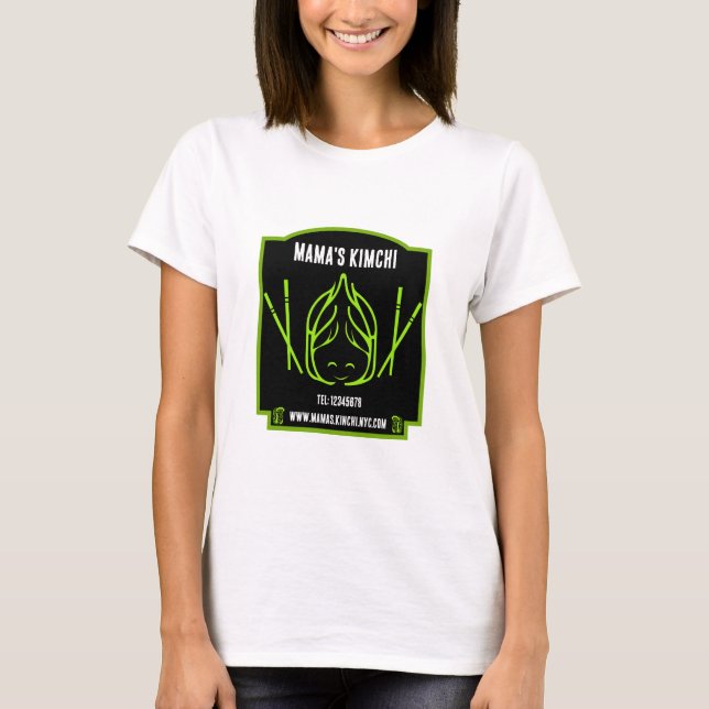 Camiseta 22 de novembro - Dia Internacional de Kimchi (Frente)