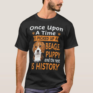 Camiseta 22 Era Uma Vez - Cachorrinho Beagle Beagle