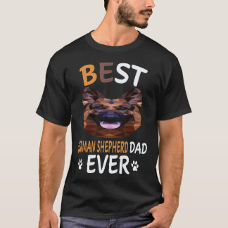 Camiseta 22 Melhor Pastor Alemão Pai de Todos os Tempos Pas