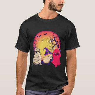 Camiseta 22 Porquinho-da-índia de Halloween Abóbora