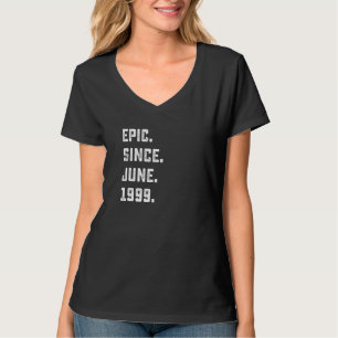 Camiseta 23º aniversário da Epic desde junho de 1999 23 ano