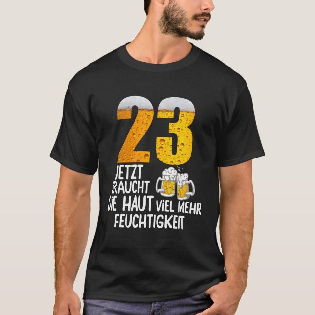 Camiseta 23º Humor De Cerveja (Frente)
