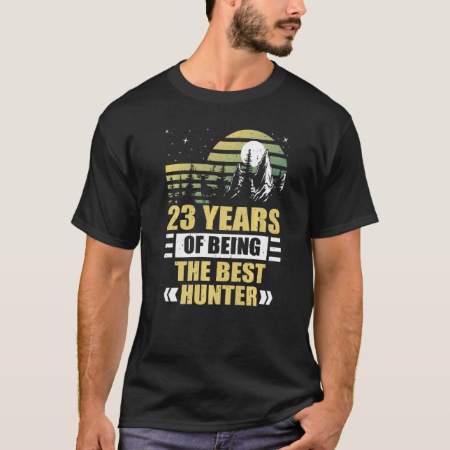 Camiseta 23 anos de idade 23.o aniversário 24 (Frente)