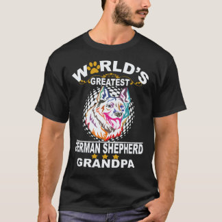 Camiseta 23 Avô Alemão Pastor Alemão Mais Incrível do Mundo