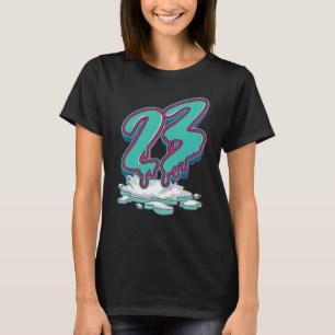 Camiseta 23 Colagem Unisex Aurora Green 13s