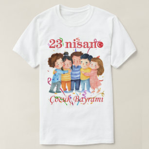 Camiseta 23 de Abril – Celebração do Dia das Crian