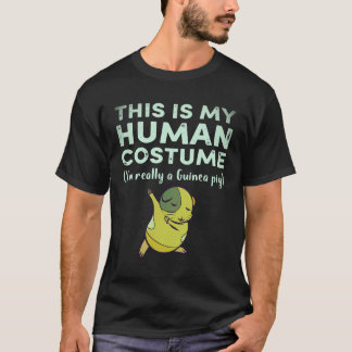 Camiseta 23 Este é o meu disfarce de humano Eu sou realment