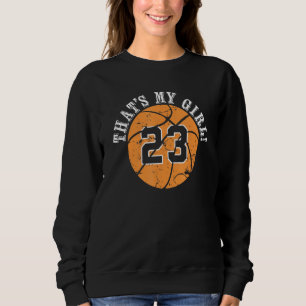 Camiseta 23 Jogador De Basquete Que Minha Garota Anima O Pa